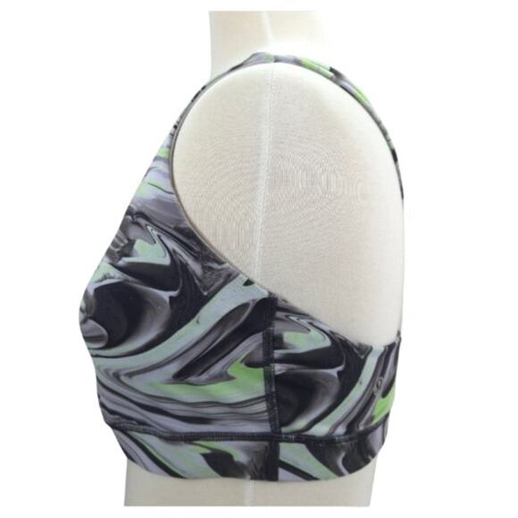 Lululemon Energy Bra Paint Glide Warp Multi Size 10 - Picture 2 of 6
